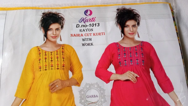 Great Naira Cut Embroidery Kurti Deals