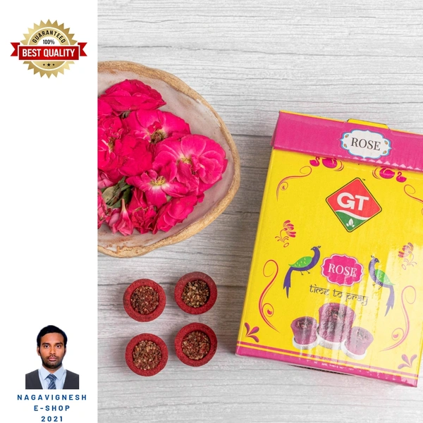 GT  Cup Sambarani Rose With Free Gift