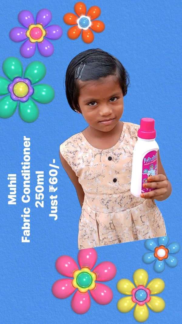 Muhil Fabric Conditioner Rose 250ml