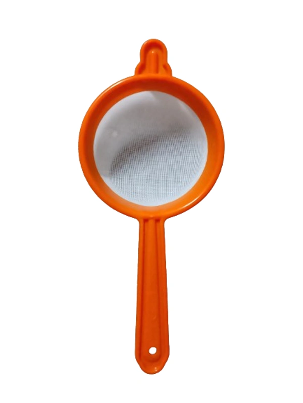 Tea Stainer/Siever - Outrageous Orange, No.3, Plastic