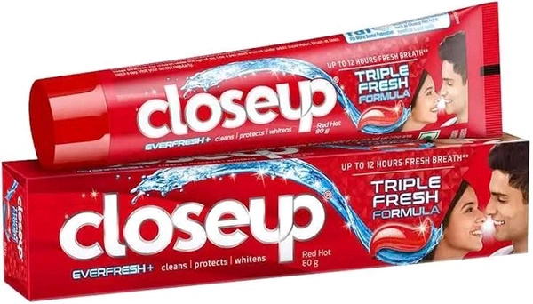 Closeup Tooth Paste