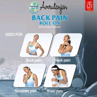 Amrutanjan Advanced Back Pain Roll-On, 50ml