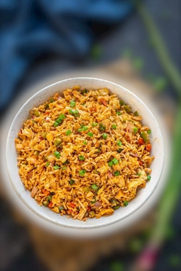 Schezwan Rice Chicken
