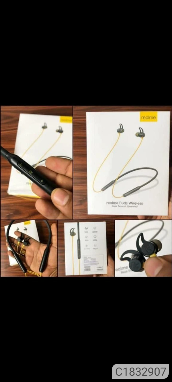 REALME WIRELESS BLUETOOTH EARPHONE - Black