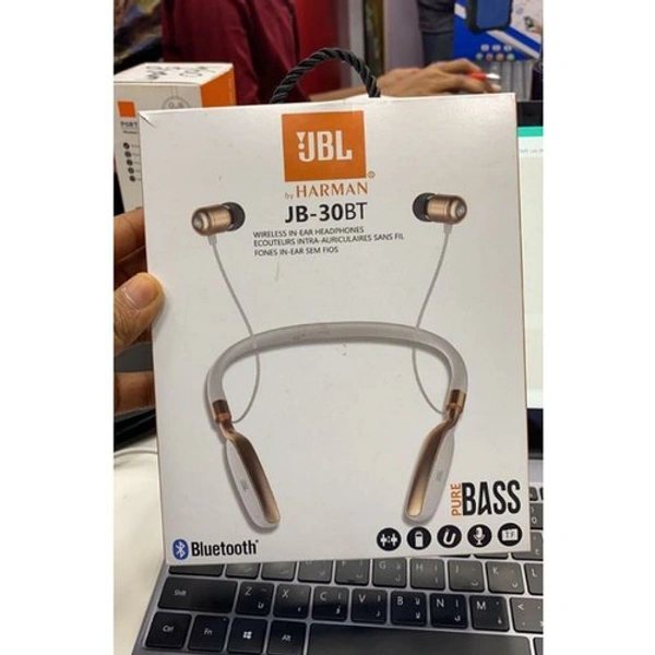 JBL 30 Bt Wireless Bluetooth Earphone - Black