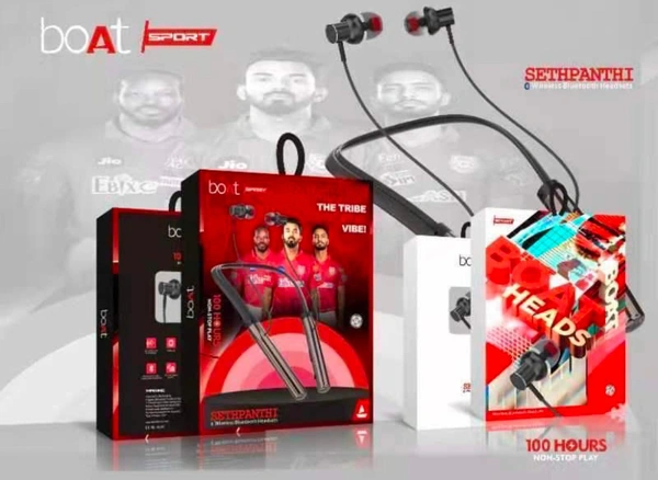 Boat Hati 100 Hours Wireless Bluetooth Earphone