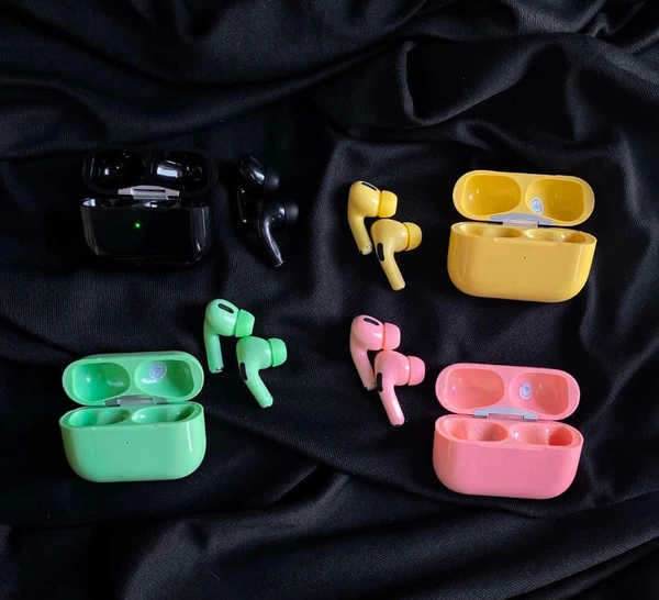 Airspro Wireless Bluetooth Earbuds - Black 🖤 Yellow 🟡 Pink Colour