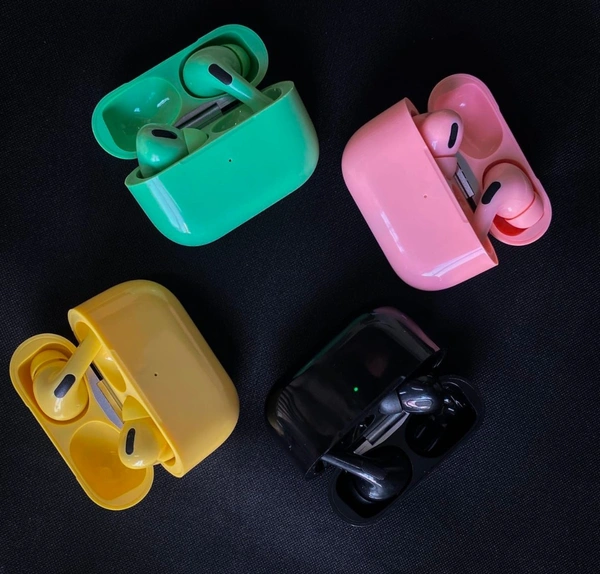 Airspro Wireless Bluetooth Earbuds - Black 🖤 Yellow 🟡 Pink Colour