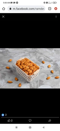 007 Brand: Go Vegan3.4 out of 5 stars15ReviewsGo Vegan Spcial Desi Almonds - 800gm | A+ Almonds Badam Giri | 100% Natural Big Size