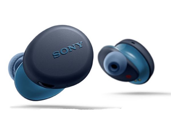 Sony WF-XB700 Truly Wireless Extra Bass Bluetooth Earbuds with 18 Hours Battery Life, True Wireless Earbuds with Mic for Phone Calls, Quick Charge, BT Ver 5.0 (Blue) - Blue