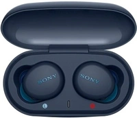 Sony WF-XB700 Truly Wireless Extra Bass Bluetooth Earbuds with 18 Hours Battery Life, True Wireless Earbuds with Mic for Phone Calls, Quick Charge, BT Ver 5.0 (Blue) - Blue