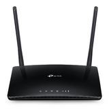 TP-link TP-Link Archer MR200 AC750 750Mbps Dual Band 4G LTE Mobile Wi-Fi, SIM Slot Unlocked, No Configuration Required, Removable Wi-Fi Antennas Router (Black) - Black
