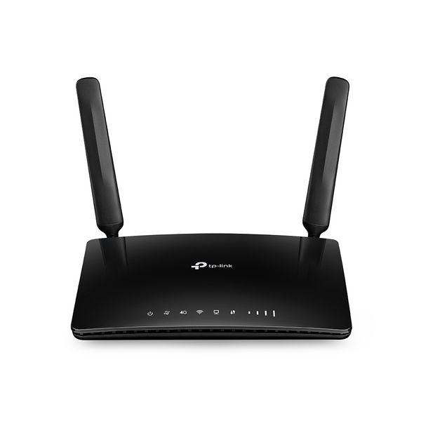 TP-link TP-Link Archer MR200 AC750 750Mbps Dual Band 4G LTE Mobile Wi-Fi, SIM Slot Unlocked, No Configuration Required, Removable Wi-Fi Antennas Router (Black) - Black
