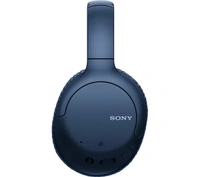 Sony WH-CH710N Active Noise Cancelling Wireless Headphones Bluetooth Over The Ear Headset with Mic for Phone-Call, 35Hrs Battery Life, Aux, Quick Charge and Google Assistant Support for Mobiles -Blue - 