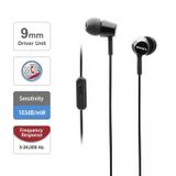 Sony MDR-EX155AP Wireless in Ear Headphone with Mic (Black) - Black