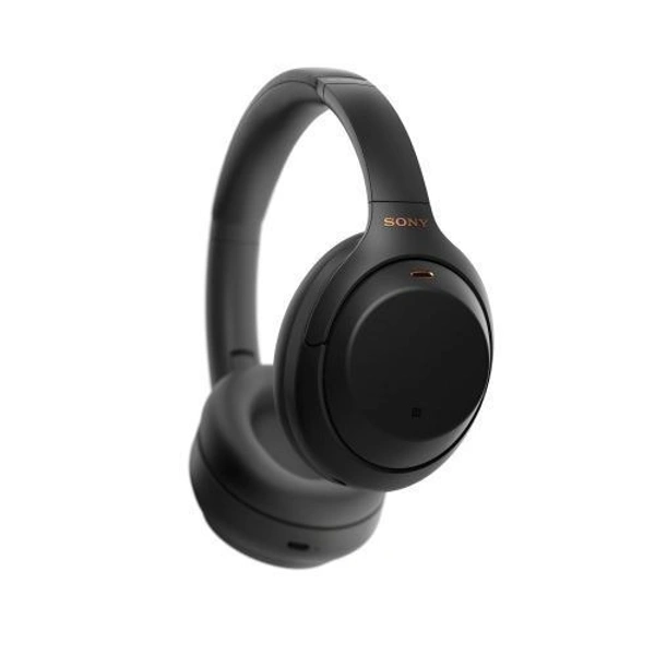 Sony WH-1000XM4 Industry Leading Wireless Noise Cancellation Bluetooth Headphones with Mic, 30 Hrs Battery, Multi Point, AUX - Black - Black