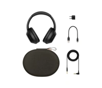Sony WH-1000XM4 Industry Leading Wireless Noise Cancellation Bluetooth Headphones with Mic, 30 Hrs Battery, Multi Point, AUX - Black - Black