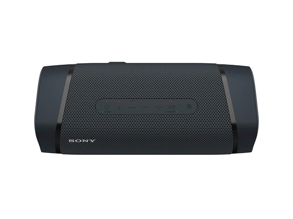 Sony SRS-XB33 Wireless Extra Bass Bluetooth Speaker with 24 hrs Battery, Party Lights, Party Connect, Waterproof IPX67, Dustproof, Rustproof, Speaker with Mic, Loud Audio for Phone Calls/WFH (Black) - Black