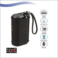 boAT boAt Stone Grenade 5 W Bluetooth Speaker with Upto 7 Hours Battery, IPX6 Water & Shock Resistant, Integrated Controls, Multiple Connectivity Modes & Rugged Design(Charcoal Black - Black