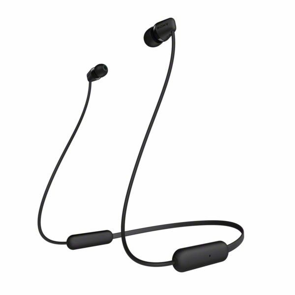 (Renewed) Sony WI-C200 Wireless Bluetooth In Ear Headphone with Mic - Black