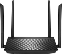 Asus RT-AC59U AC1500 Dual Band Gigabit WiFi Router (Black) with MU-MIMO and Parental Controls for Smooth Streaming 4K Videos from YouTube and Netflix