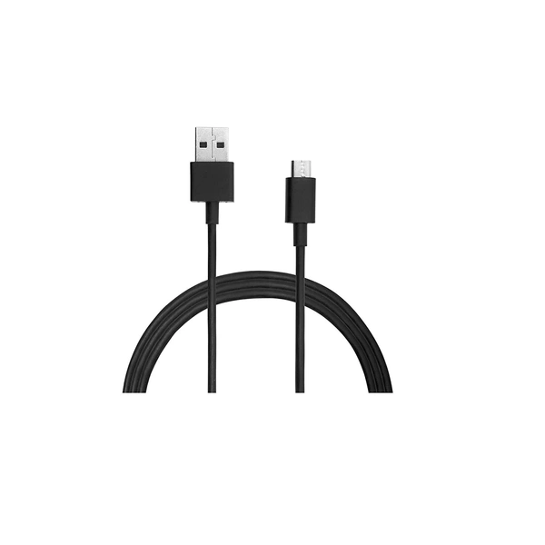 Mi 2-in-1 USB Cable (Micro USB to Type-C) 100Cm for Smartphone and Charging Adapter, Black