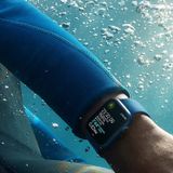 Apple Watch Series 7 (GPS, 41mm) - Blue Aluminium Case with Abyss Blue Sport Band - Regular