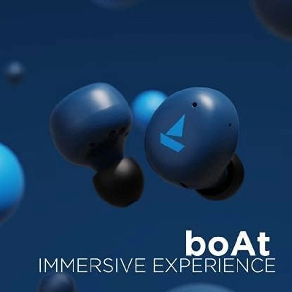 (Renewed) boAt Airdopes 381 Bluetooth Truly Wireless In Ear Earbuds With Mic (Active Black)