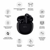 realme Buds Air Pro Bluetooth Truly Wireless in Ear Earbuds with Mic (Black)
