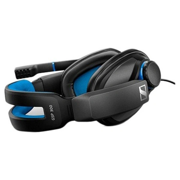Sennheiser GSP 300 Wired Over Ear Headphones with Mic (Blue/Black)