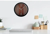 XIPRA 12 Inch Round Stylish Wall Clock For Home, Living Room, Bedroom & Office | Quartz Wall Clock (5017)