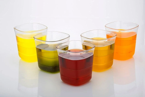 GIRNES Premium Round Jug with Glass Set of 6 Pcs - Unbreakable Plastic 2 Liter Jug with Lid and Handle, Kitchen Accessories Items, Perfect for Your Favorite Beverage Juice, Water, Dining Table Serve