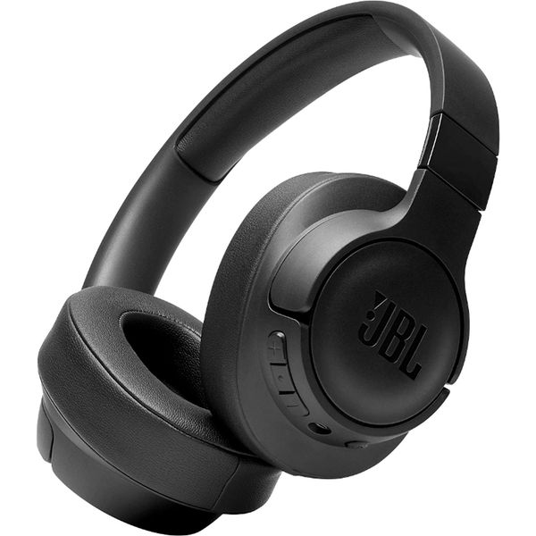 JBL Tune 700BT by Harman, 27-Hours Playtime with Quick Charging, Wireless Over Ear Headphones with Mic, Dual Pairing, AUX & Voice Assistant Support for Mobile Phones (Black)