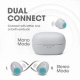 JBL C115 True Wireless in Ear Earbuds with Mic, Jumbo 21 Hours Playtime with Quick Charge, True Bass, Dual Connect, Bluetooth 5.0, Type C and Voice Assistant Support for Mobile Phones (Mint)