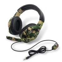 Seekart Premium Camouflage Headset with Flexible Mic for PS4, Xbox One, Laptop, PC, iPhone and Android Phones
