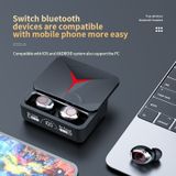 Seekart Premium M90 PRO with Power Bank Upto 48 Hours Playback Bluetooth Headset  (Black, True Wireless)