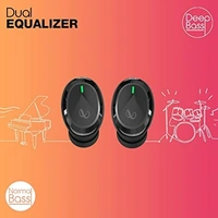 Infinity Swing 350 Bluetooth Truly Wireless in Ear Earbuds with mic (Black)