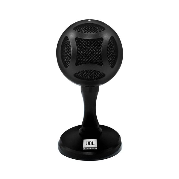 JBL Commercial CSUM06 Mini USB Unidirectional Microphone for Content Creation, Conference Calls, Presentations & Online Classes (Black)