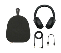 Sony WH-1000XM5 Wireless Industry Leading Active Noise Cancelling Headphones, 8 Mics for Clear Calling, 30Hr Battery, 3 Min Quick Charge = 3 Hours Playback, Multi Point Connectivity, Alexa - Black