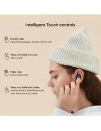 realme Buds Q2 Bluetooth Truly Wireless in Ear Earbuds with Mic, Fast Charging & Up to 28Hrs Playtime (Grey)