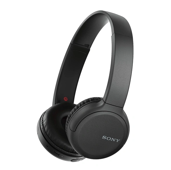 Sony WH-CH510 Bluetooth Wireless On Ear Headphones with Mic (Black)