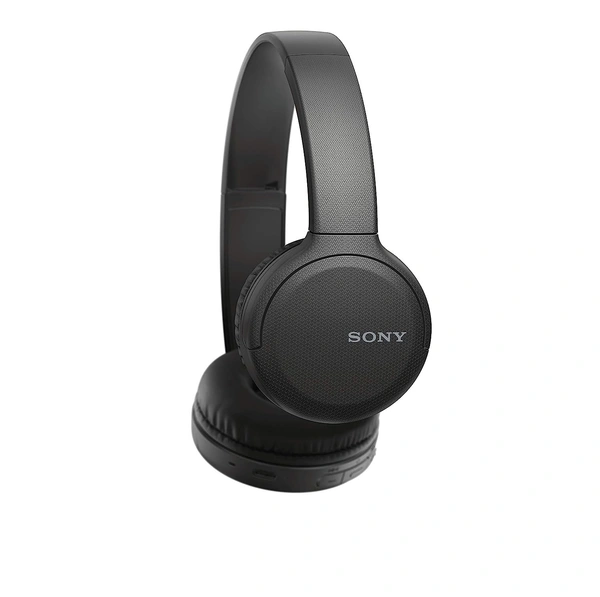 Sony WH-CH510 Bluetooth Wireless On Ear Headphones with Mic (Black)