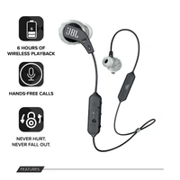 (Renewed) JBL Endurance Run Wireless Bluetooth In Ear Headphone with Mic (Black)