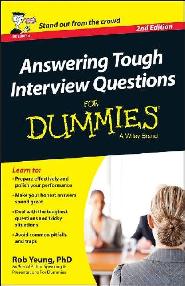 Answering Tough Interview Questions For Dummies - UK(Ebook Email delivery Only)