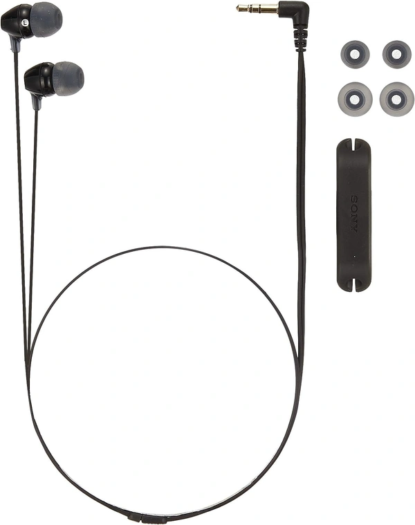  Sony MDREX15LP Wired Headset without Mic (Black)
