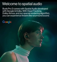 OnePlus Buds Pro 2 Bluetooth Truly Wireless in Ear Earbuds with Spatial Audio Dynamic Head Tracking,co-Created with Dynaudio,Upto 48dB Adaptive Noise Cancellation,Upto 40Hrs Battery[Obsidian Black]