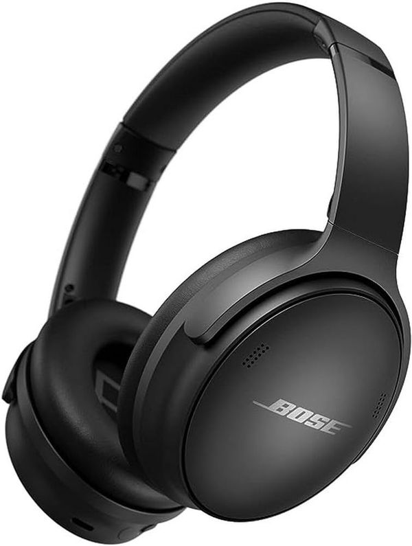 Bose Quietcomfort 45 Bluetooth Wireless Over Ear Headphones with Mic Noise Cancelling - Triple Black