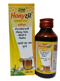 ZANE AYURVEDA Honyzil Syrup — Ayurvedic Honey Cough Syrup for Cough & Sore Throat
