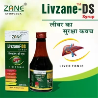 ZANE AYURVEDA  LivZane DS Syrup - Powerful Ayurvedic Liver Tonic for Detox & Liver Health