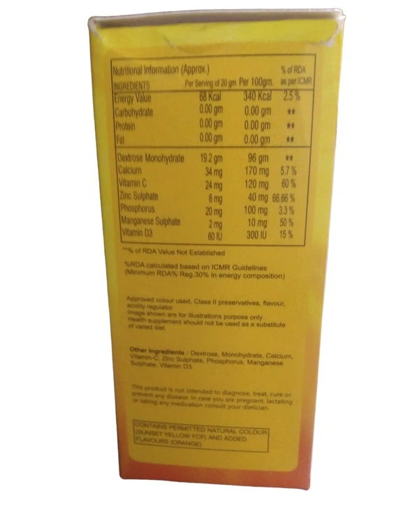 ORENERGY Energy Drink 105gm.